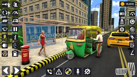 TukTuk Auto Rickshaw:City Taxi スクリーンショット 4