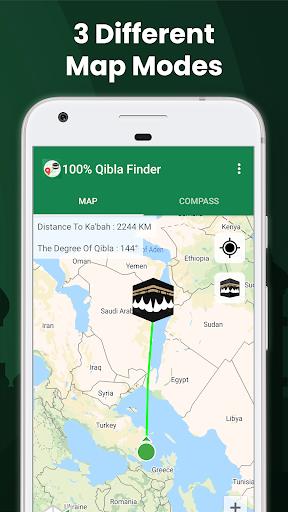 100% Qibla Finder应用截图第4张