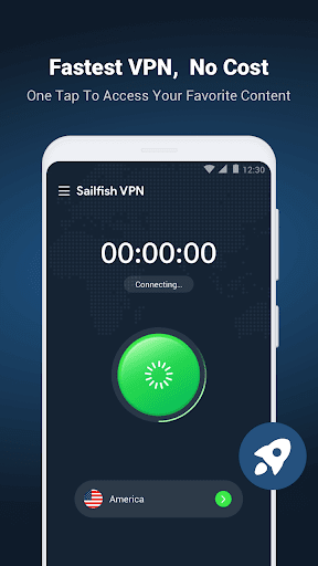 SailfishVPN - Fast, Secure VPN Capture d'écran 3