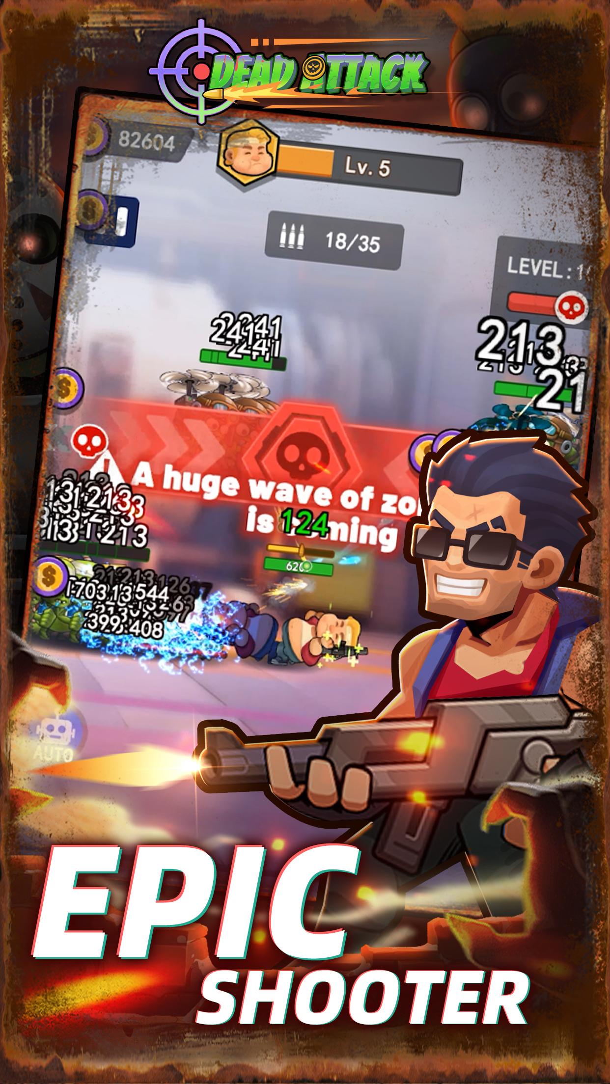 Dead Attack - Shooting Game Capture d'écran 1