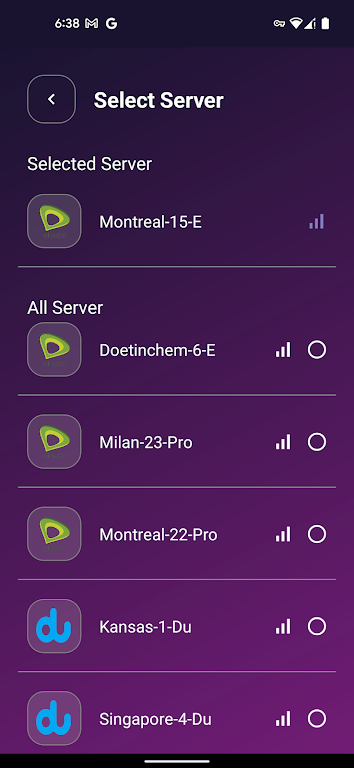 Raj VPN 스크린샷 4