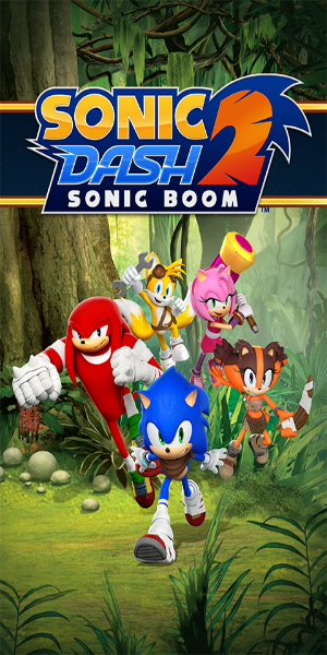 Sonic Dash 2: Sonic Boom Run Captura de tela 1