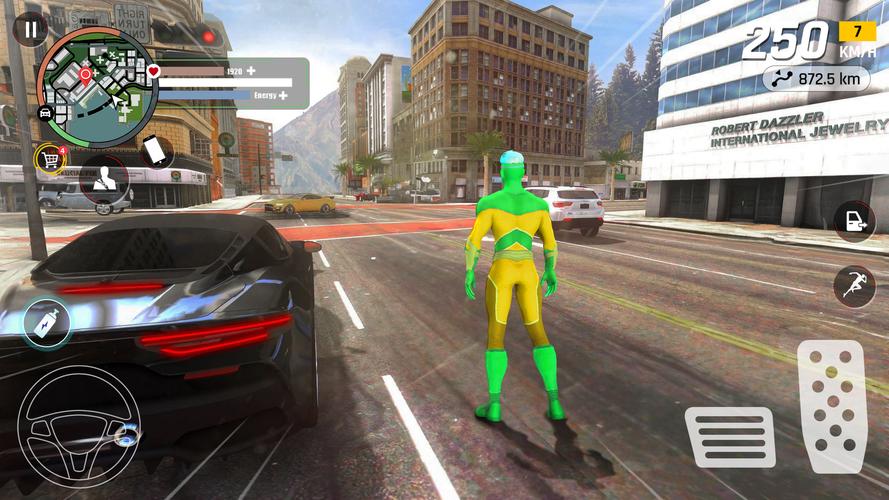 Super Rope Hero: Crime City应用截图第2张