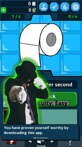 Toilet Paper Tycoon Capture d'écran 1