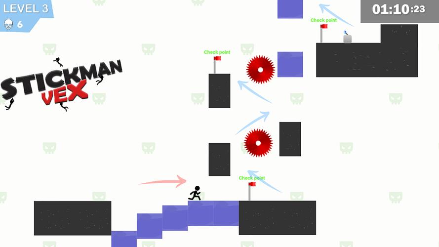 Stickman Impaled : Vex Captura de tela 2