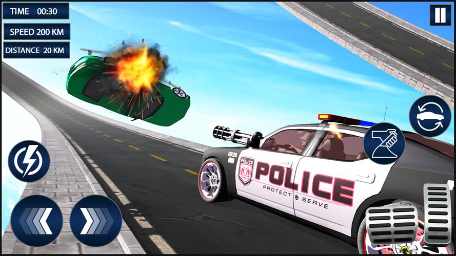 Police Car Chase: Driving Game Screenshot 2