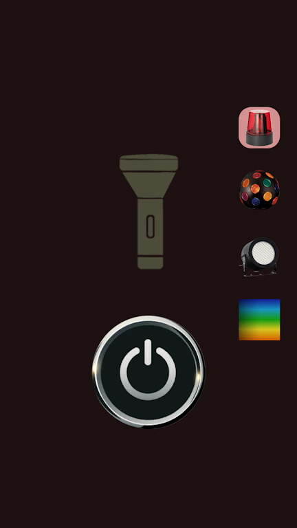 Flashlight color lights Captura de pantalla 1