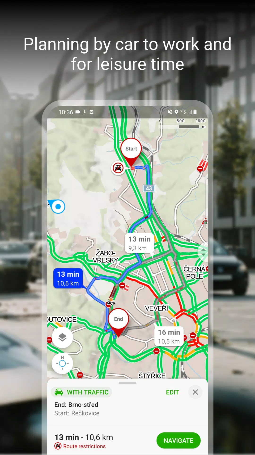 Mapy.cz: maps & navigation Screenshot 4