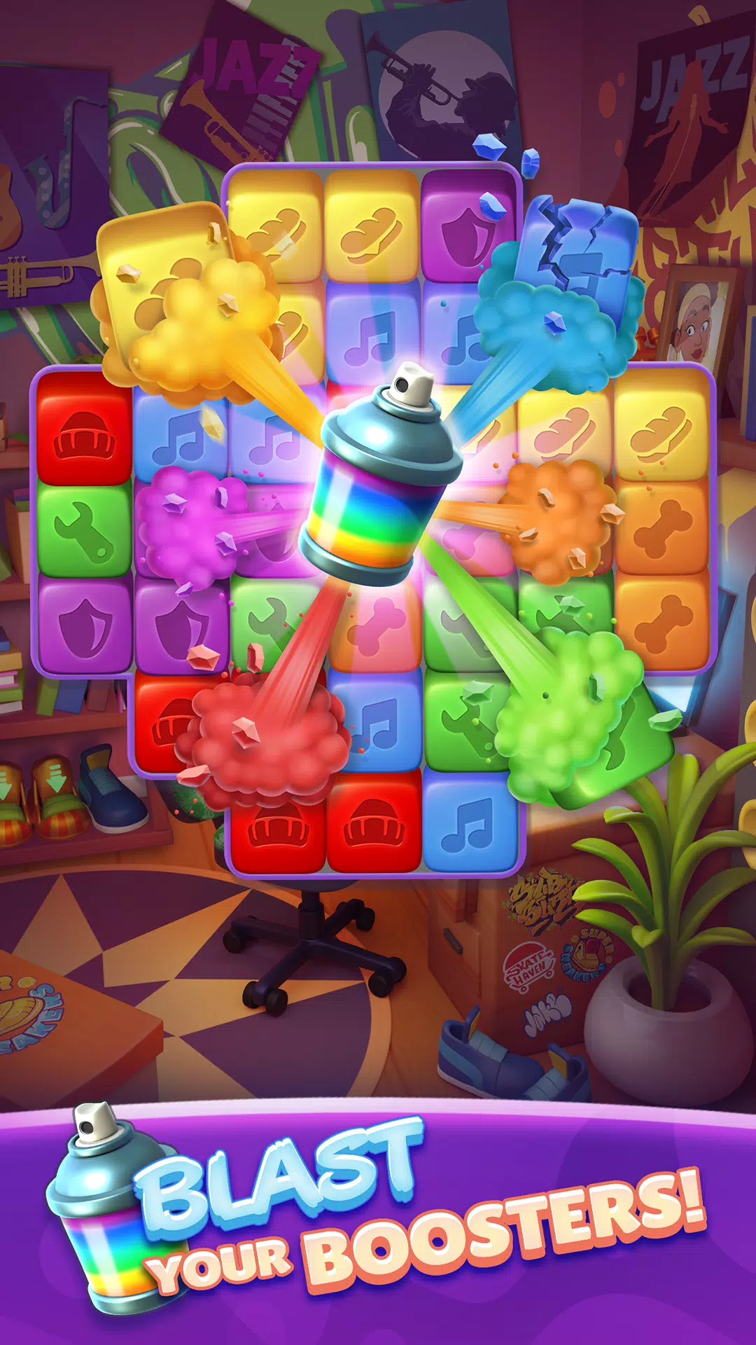 Subway Surfers Blast Скриншот 3