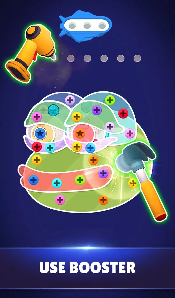 Screw Puzzle: 3D Nuts Jam Capture d'écran 3