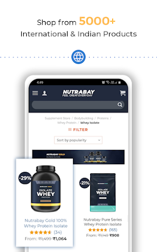 Nutrabay: Supplements Store 스크린샷 2