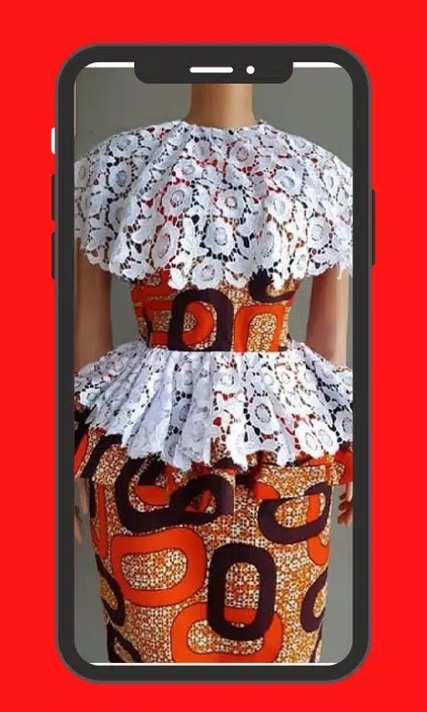 Ankara and Lace Combo Styles Capture d'écran 3