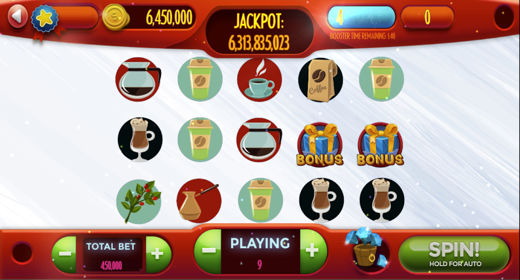 Coffee-Slot Machine Games स्क्रीनशॉट 3