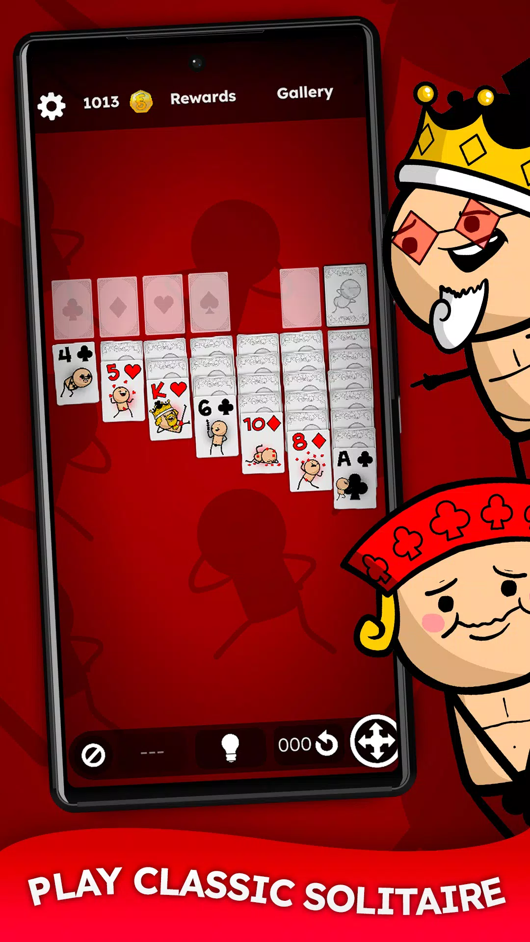 FLICK SOLITAIRE - Cozy Cards Screenshot 1