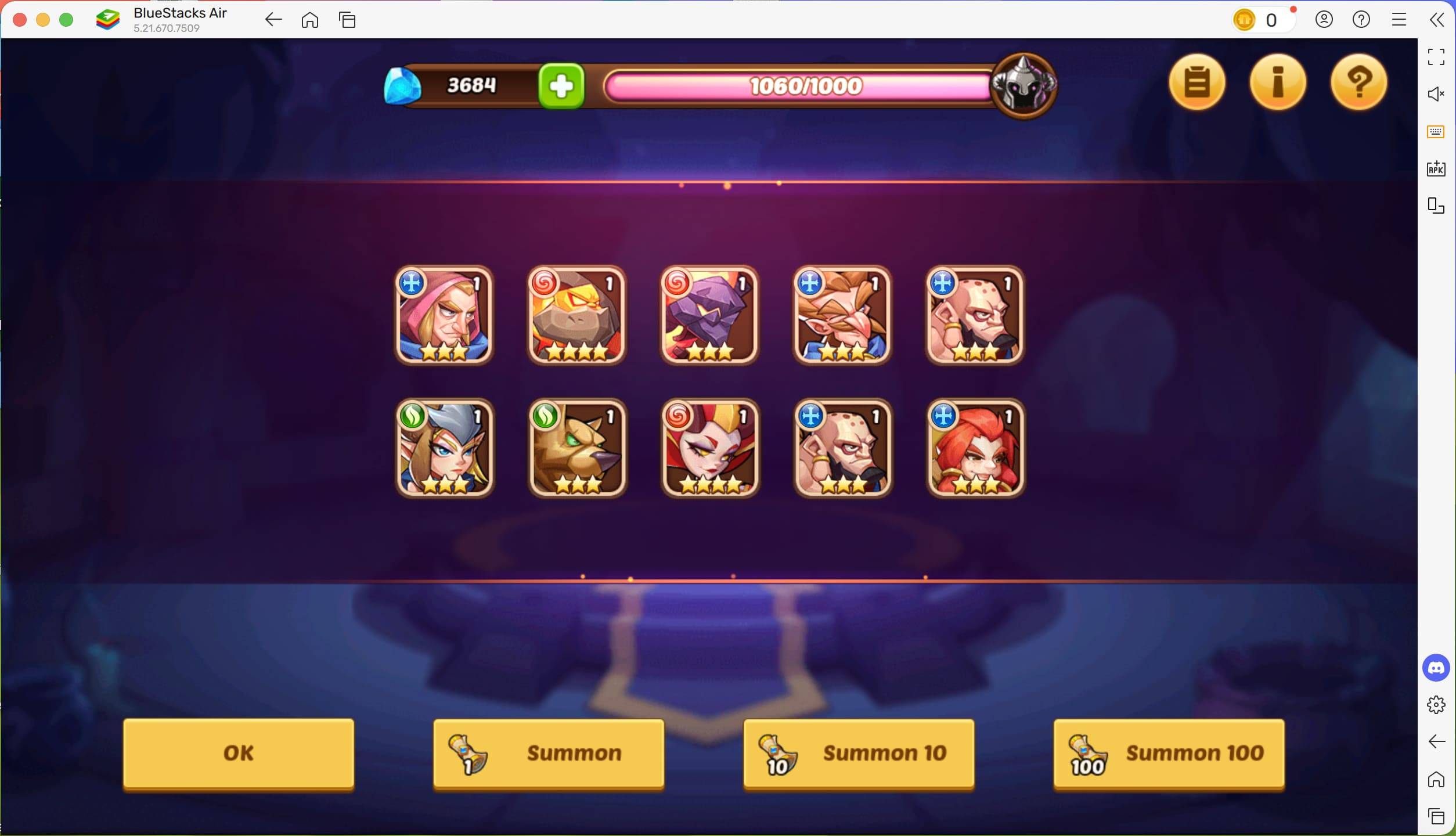 BlueStacks Air: Unleash Idle Heroes on Macs