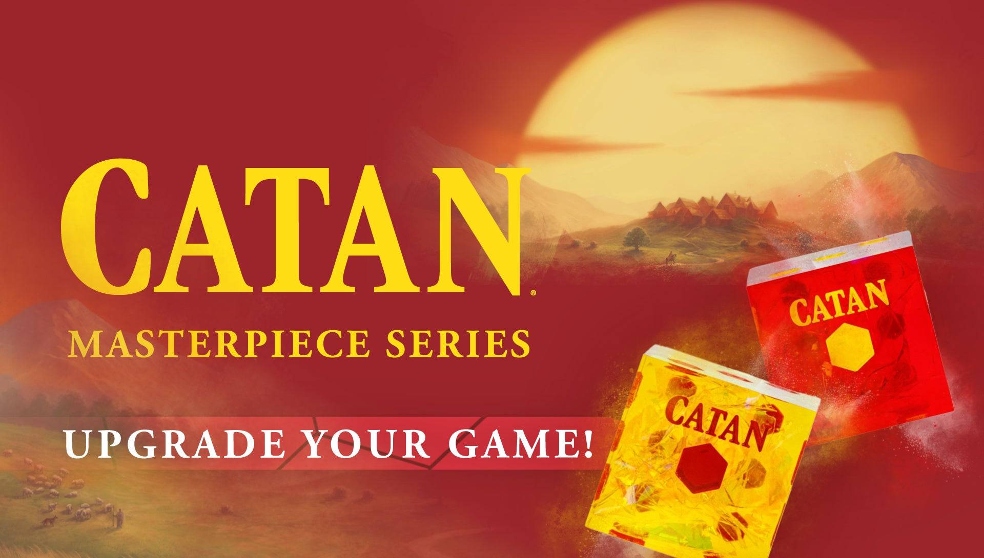 Zurück die Catan Masterpiece -Serie auf Kickstarter, um Ihr Board zu aktualisieren