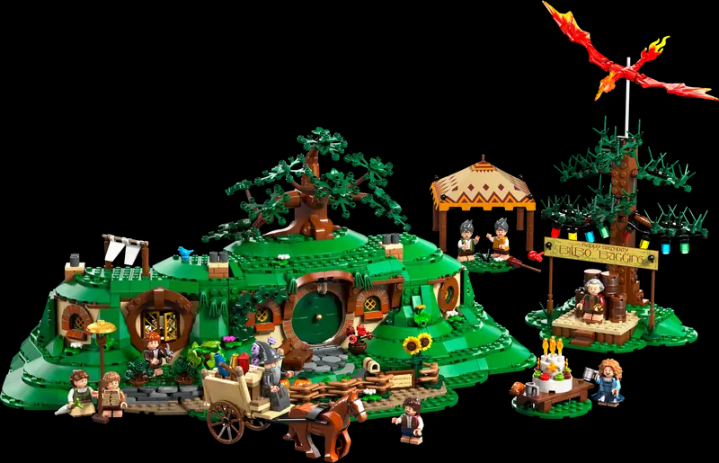 We Build LEGO The Lord of the Rings: The Shire, the Beginning of an Epic Quest