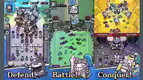 Crown Rush：生存現在降落在Android-閒置防禦與進攻遊戲上