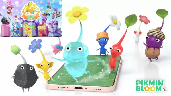 Pikmin Bloom's 4th Anniversary Adds Ice Pikmin