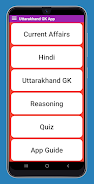 Uttarakhand General Knowledge Captura de tela 3