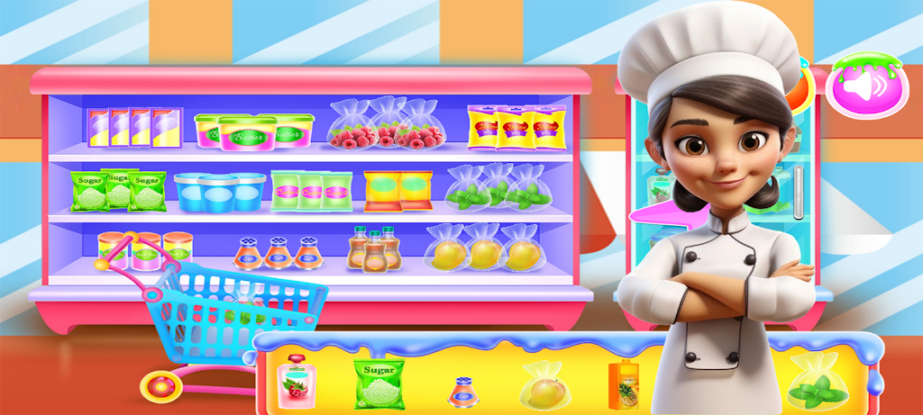 cooking game dessert maker Capture d'écran 1