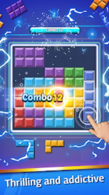 Block Puzzle : Match Combo Captura de pantalla 2