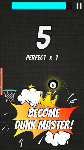 Hot Dunk Basketball Captura de tela 3