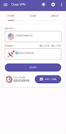 Ouss VPN (Plus) Captura de pantalla 1
