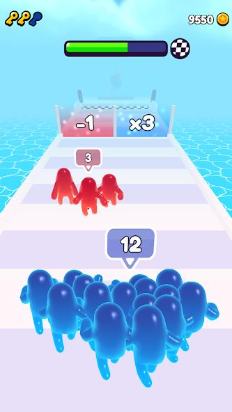 Join Blob Clash 3D: Mob Runner Mod Screenshot 3