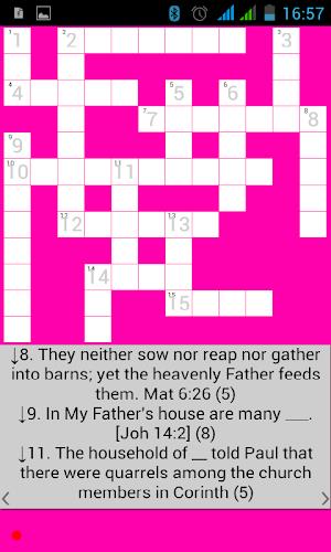 Bible Crossword Captura de tela 2