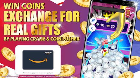 Cash Rewards-Crane Coin Pusher Скриншот 1