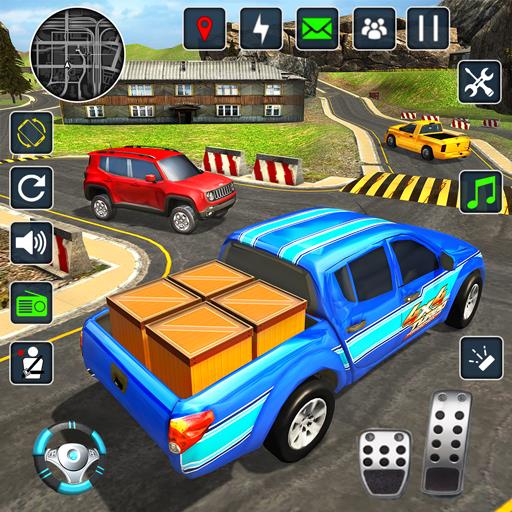 Offroad Pickup Truck Cargo Sim