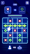 Tic Tac Toe Glow - Xs and Os 스크린샷 2