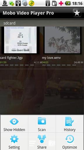 Mobo Video Player Pro 스크린샷 2