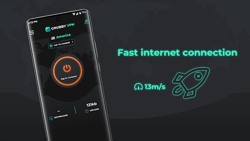 Grubby VPN - Secure&Fast Proxy Скриншот 1