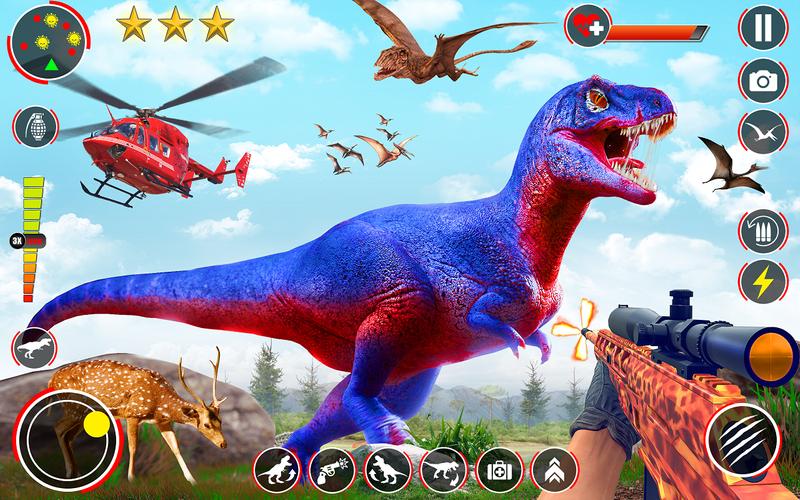 Dino Hunter 3D Hunting Games应用截图第1张