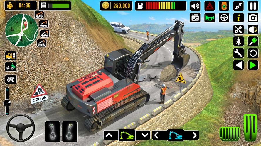 City Road Construction Games स्क्रीनशॉट 1