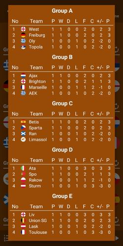 Europa Football Calculator 23 スクリーンショット 4