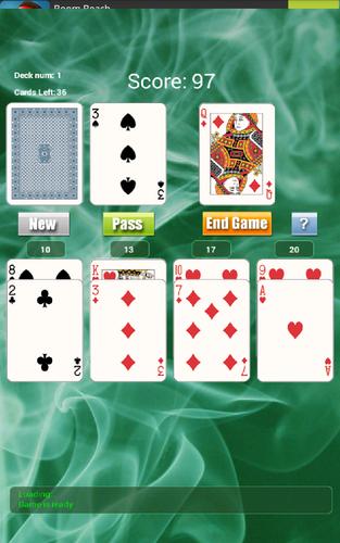21 Solitaire Game Screenshot 3