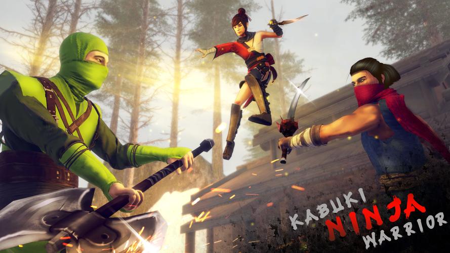 Ninja Shadow Fighting Games 3D स्क्रीनशॉट 2