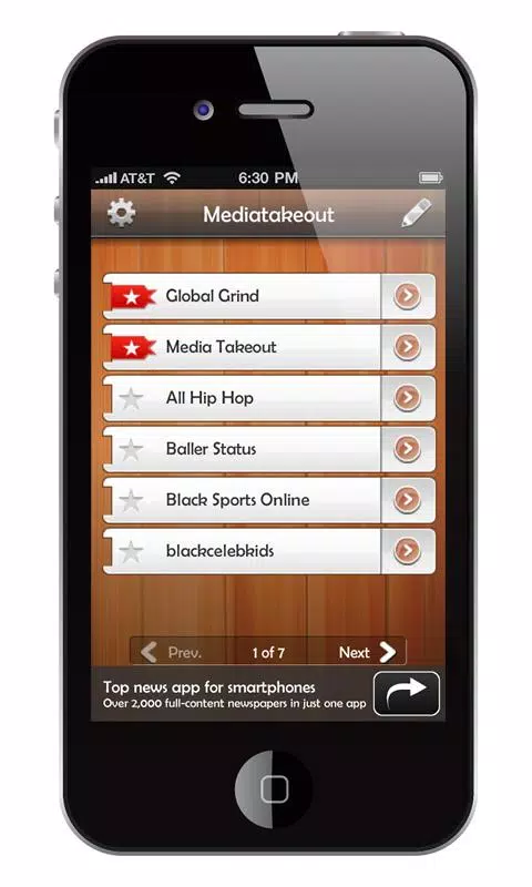 Mediatakeout スクリーンショット 1