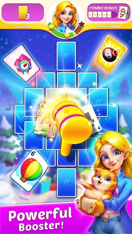 Solitaire Tripeaks Diary 스크린샷 2