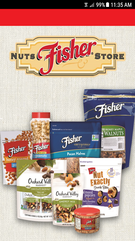 Fisher Nuts Store スクリーンショット 1