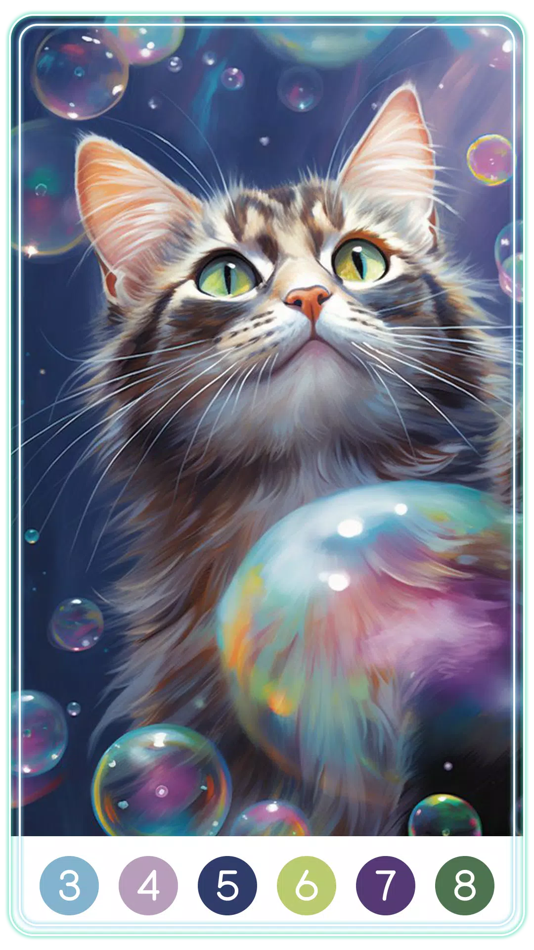 Cat Paint by Number 스크린샷 3