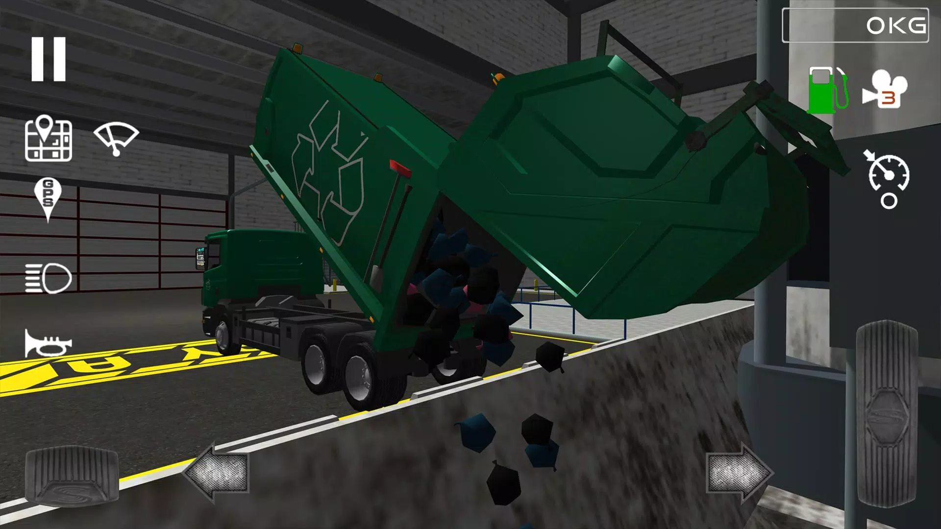 Trash Truck Simulator スクリーンショット 3