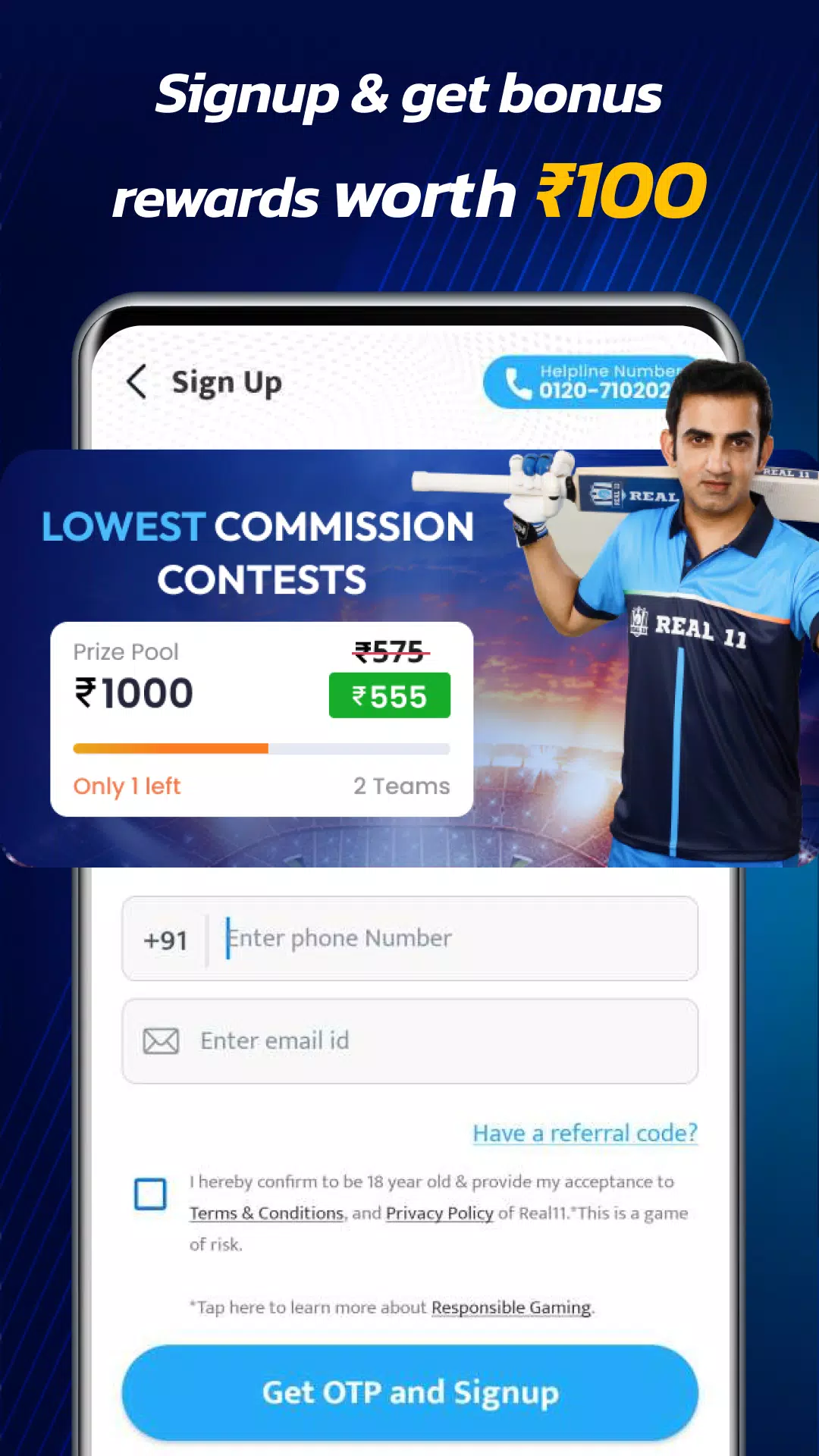 Real11: Play Fantasy Cricket Screenshot 3