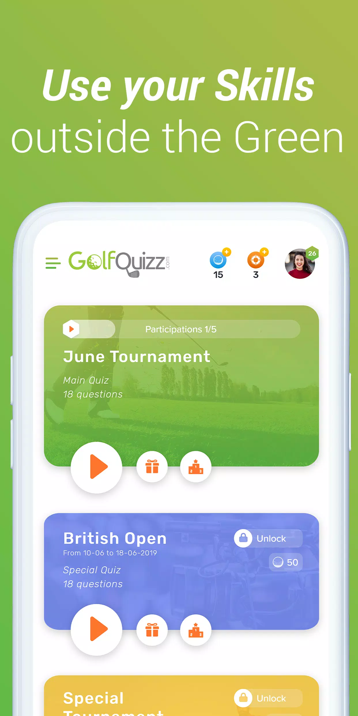 GolfQuizz Capture d'écran 4