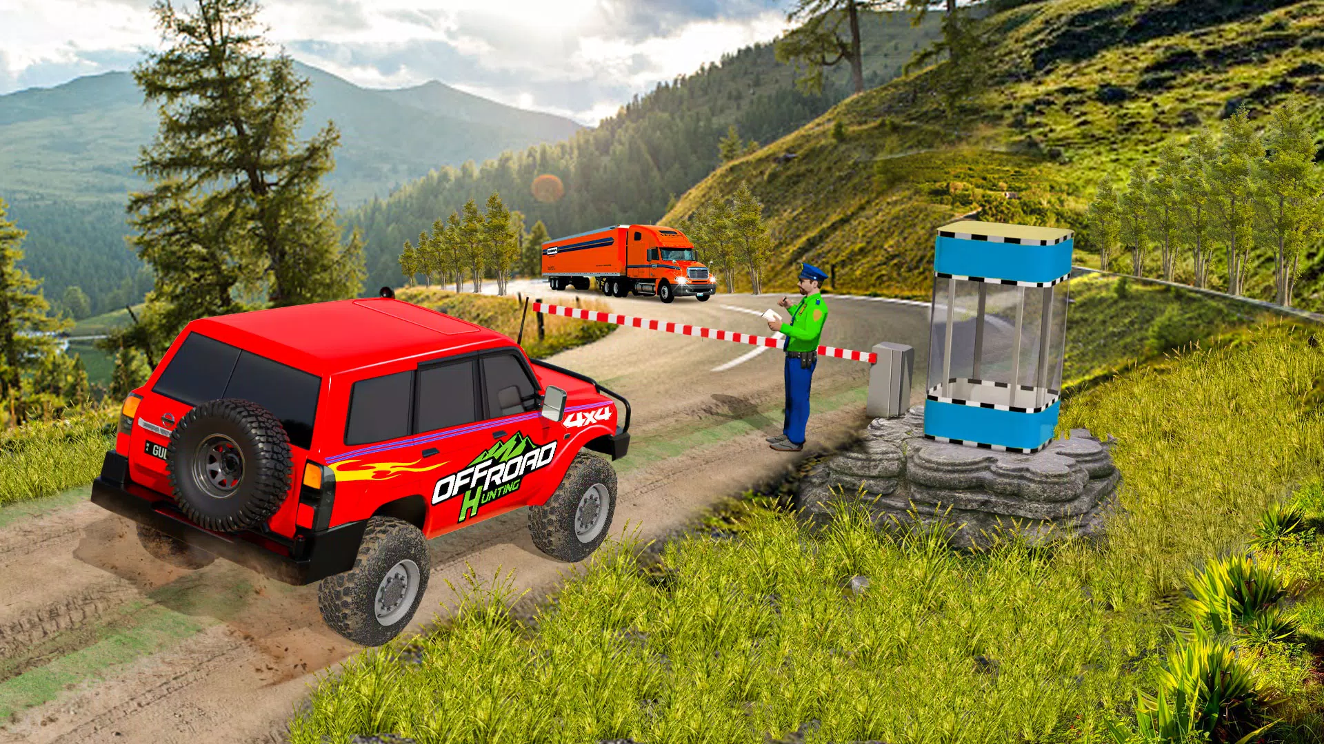 Off The Road-Hill Driving Game Captura de tela 2