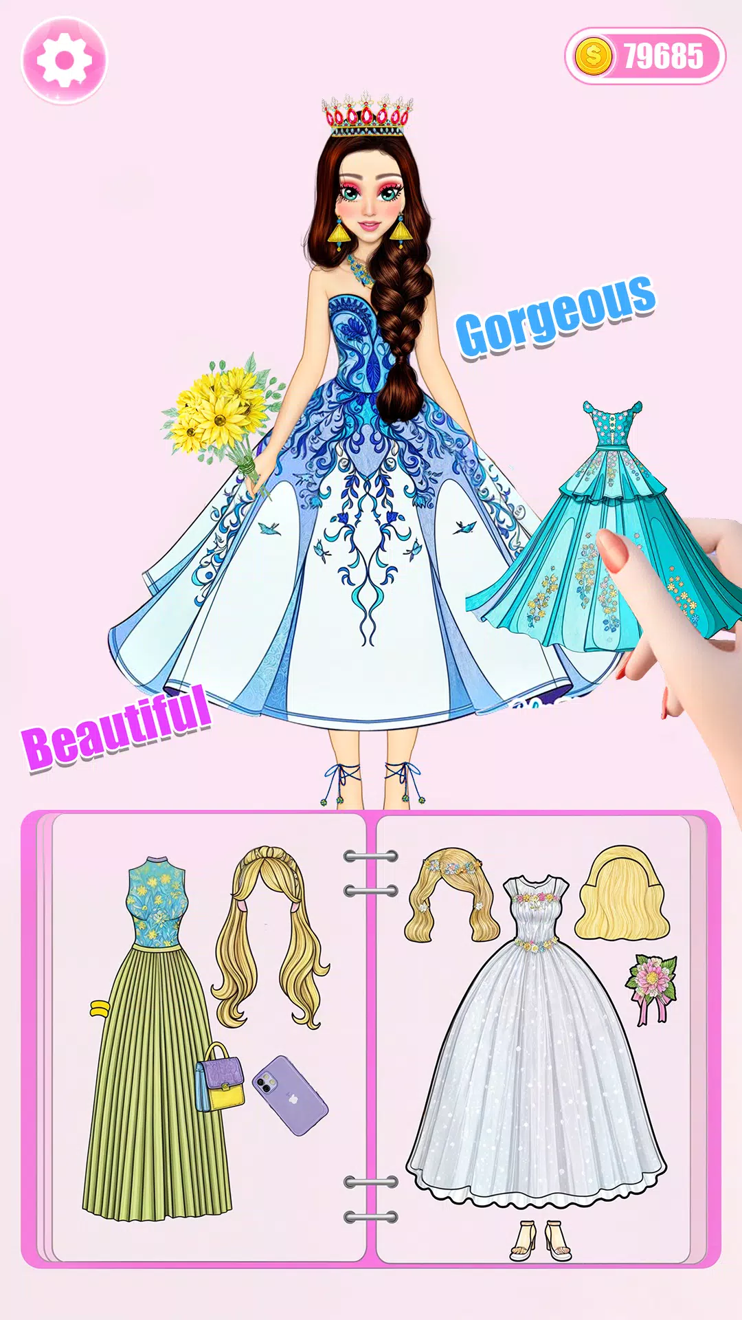 Paper Doll: Dress Up DIY Game Скриншот 4