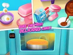 Cake Baking Games : Bakery 3D Captura de tela 4